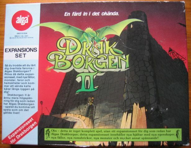 Drakborgen II board game cover