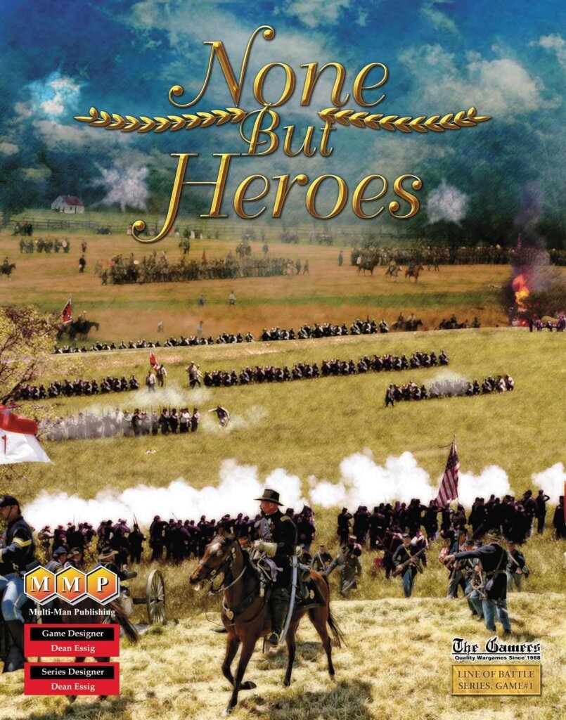 None But Heroes board game cover