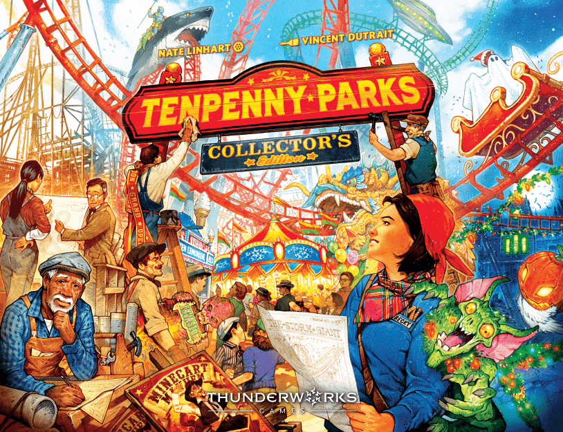 Tenpenny Parks: Collector’s Edition board game cover