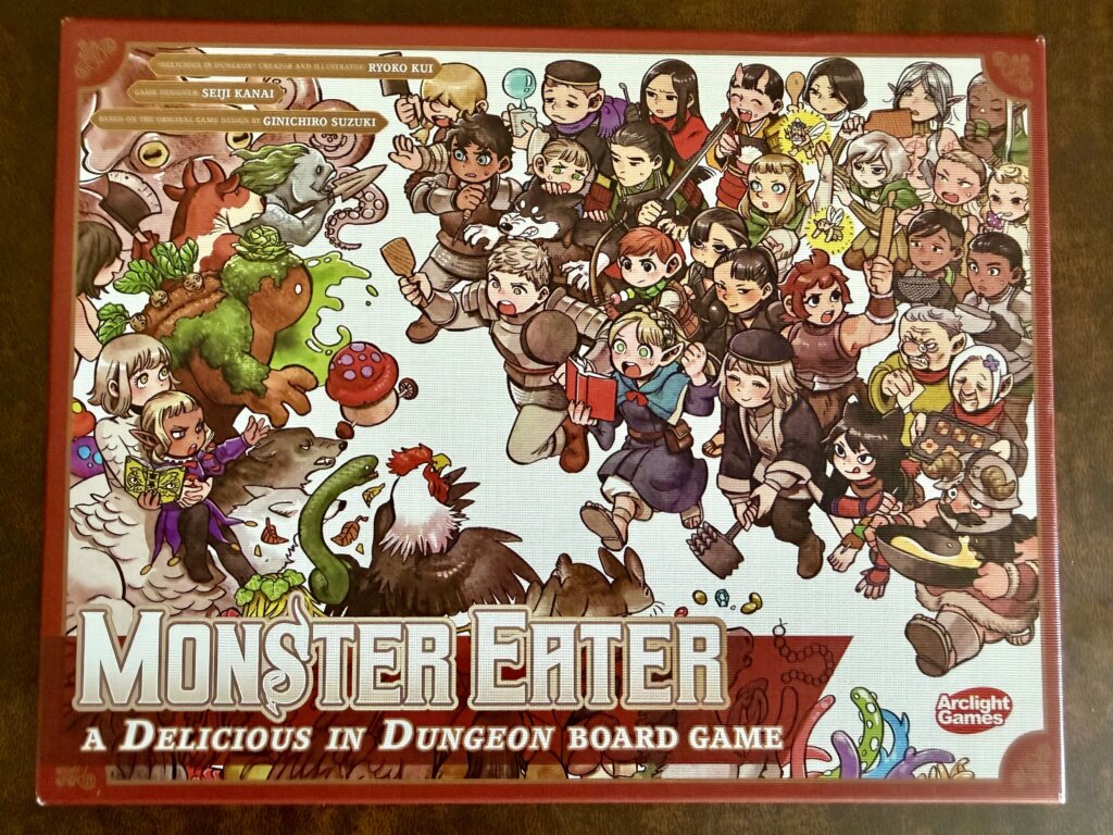 Monster Eater: A Delicious in Dungeon Board Game board game cover