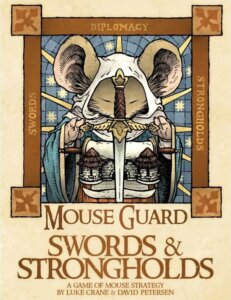 Mouse Guard: Swords & Strongholds board game cover