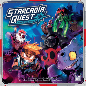 Starcadia Quest: ARRRmada board game cover