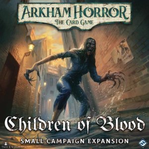 Arkham Horror: The Card Game – Children of Blood: Small Campaign Expansion board game cover
