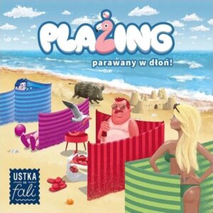 Plażing: parawany w dłoń board game cover