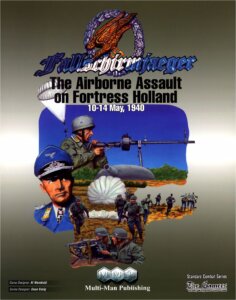 Fallschirmjaeger: The Airborne Assault on Fortress Holland board game cover