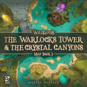 Wildlands: Map Pack 1 – The Warlock’s Tower & The Crystal Canyons board game cover