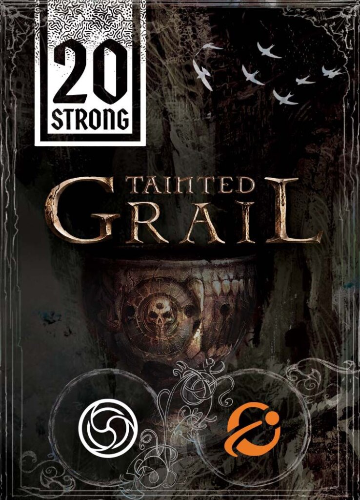 20 Strong: Tainted Grail board game cover