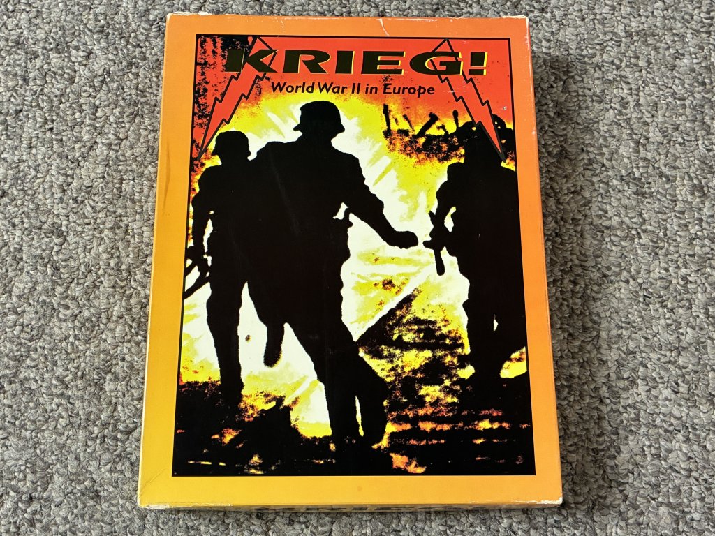 Krieg! World War II in Europe board game cover