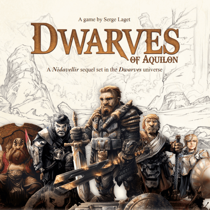 Dwarves of Aquilon board game cover
