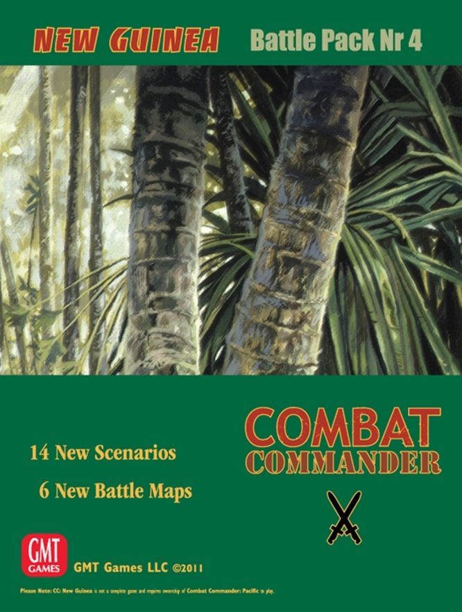 Combat Commander: Battle Pack #4 – New Guinea board game cover