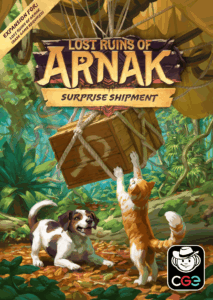 Lost Ruins of Arnak: Surprise Shipment board game cover