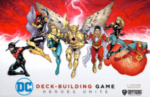 DC Deck-Building Game: Heroes Unite board game cover