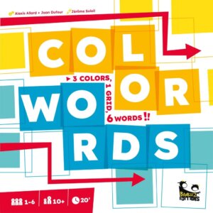 Color Words board game cover