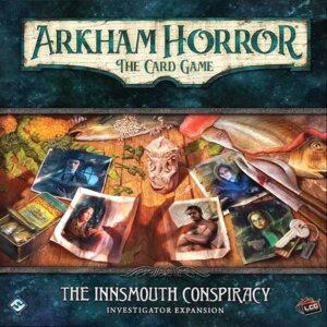 Arkham Horror: The Card Game – The Innsmouth Conspiracy: Investigator Expansion board game cover