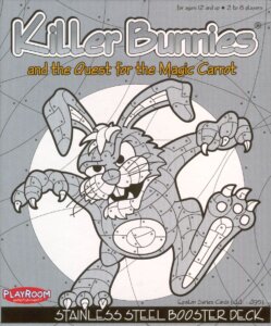 Killer Bunnies and the Quest for the Magic Carrot: Stainless STEEL Booster board game cover