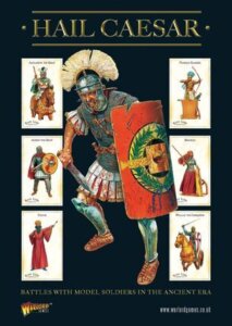 Hail Caesar: Battles with Model Soldiers in the Ancient Era board game cover