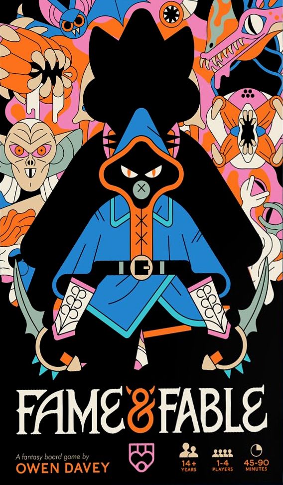 Fame & Fable board game cover
