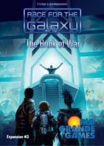 Race for the Galaxy: The Brink of War board game cover