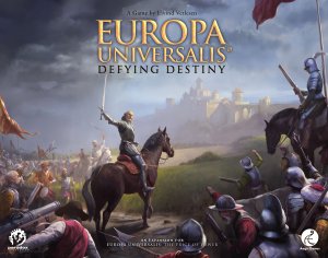 Europa Universalis: Defying Destiny board game cover