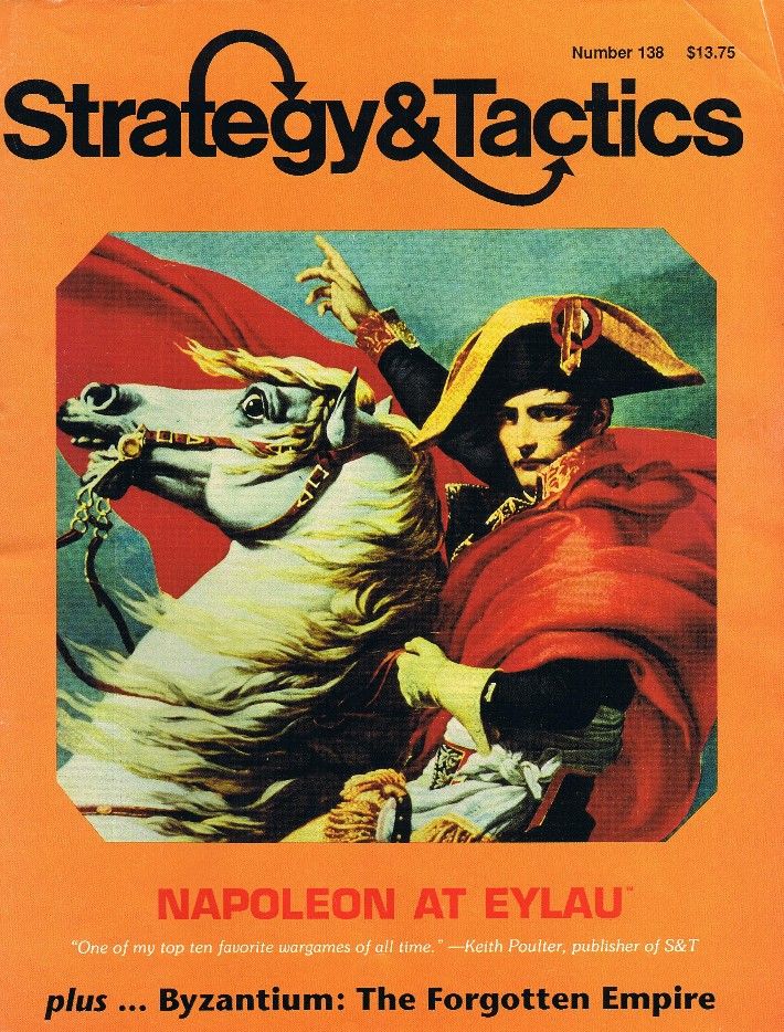 Napoleon at Eylau board game cover