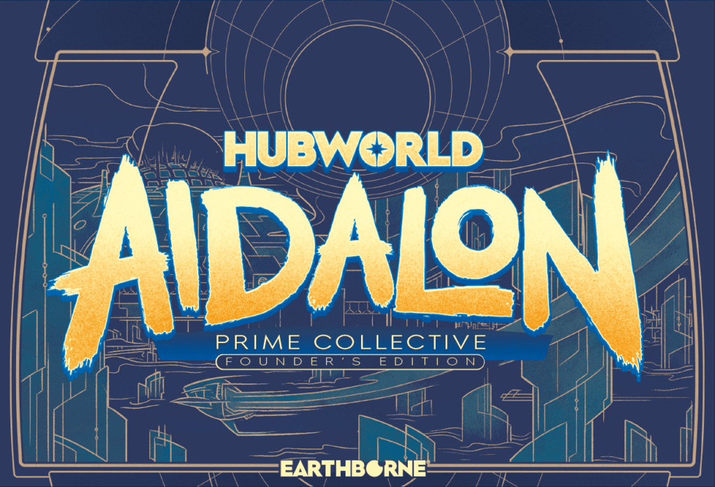 Hubworld: Aidalon board game cover