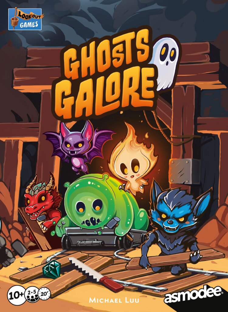 Ghosts Galore board game cover