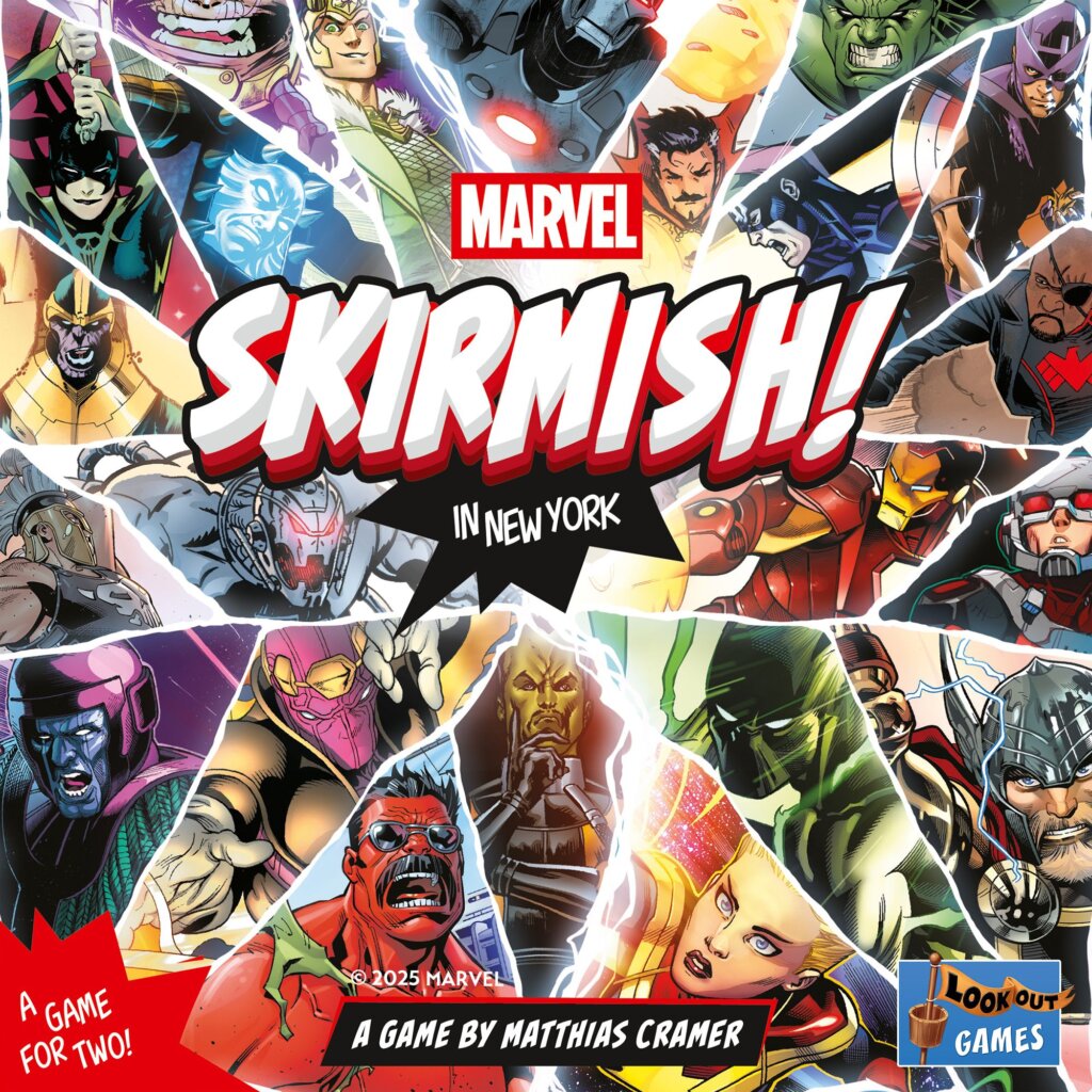 MARVEL: Skirmish! In New York board game cover