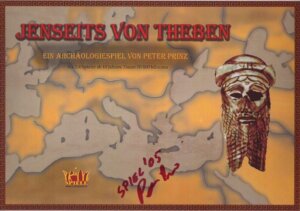 Jenseits von Theben board game cover