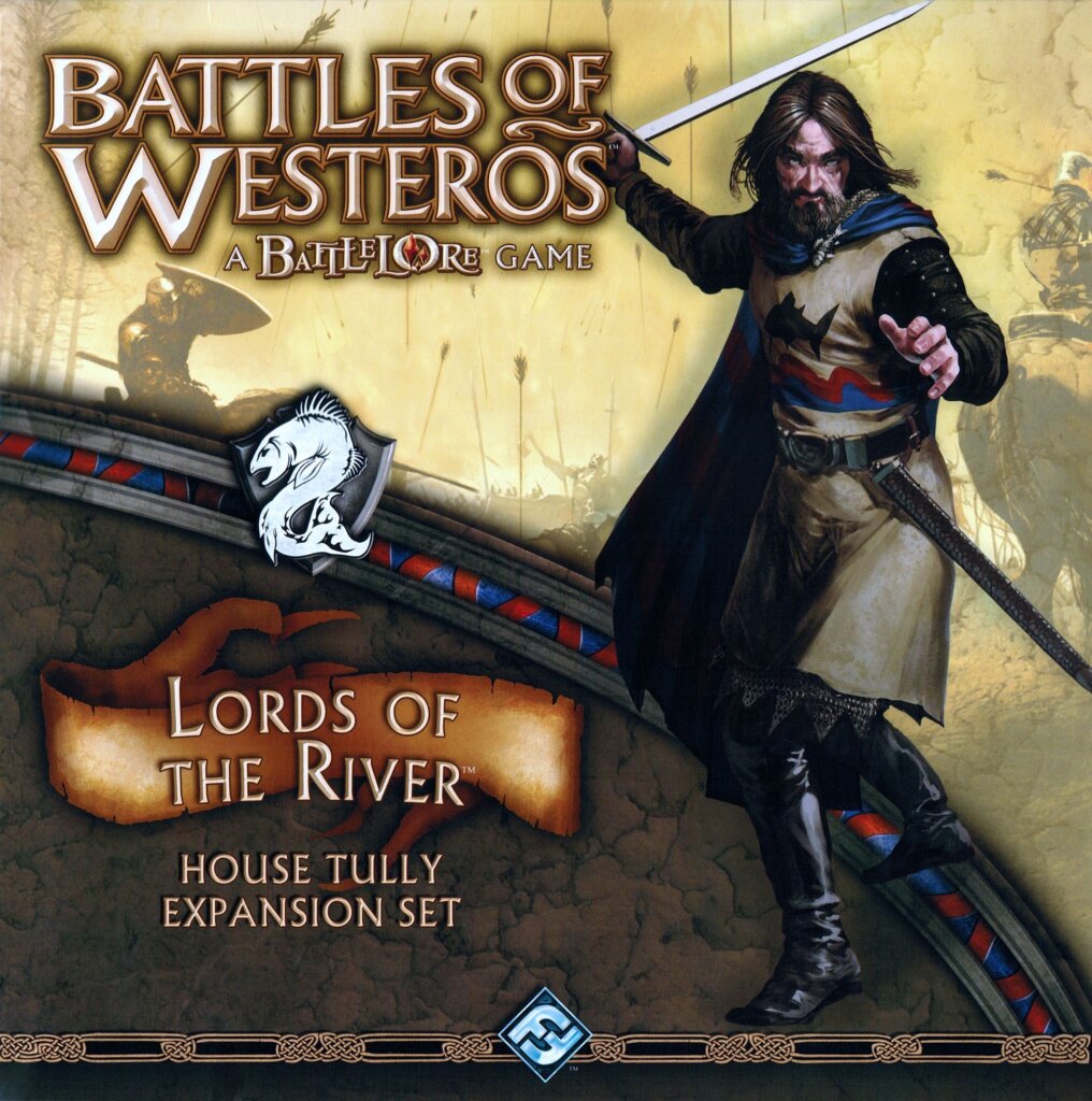 Battles of Westeros: Lords of the River board game cover