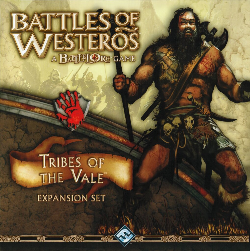 Battles of Westeros: Tribes of the Vale board game cover
