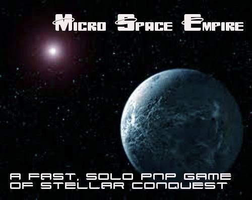 Micro Space Empire board game cover
