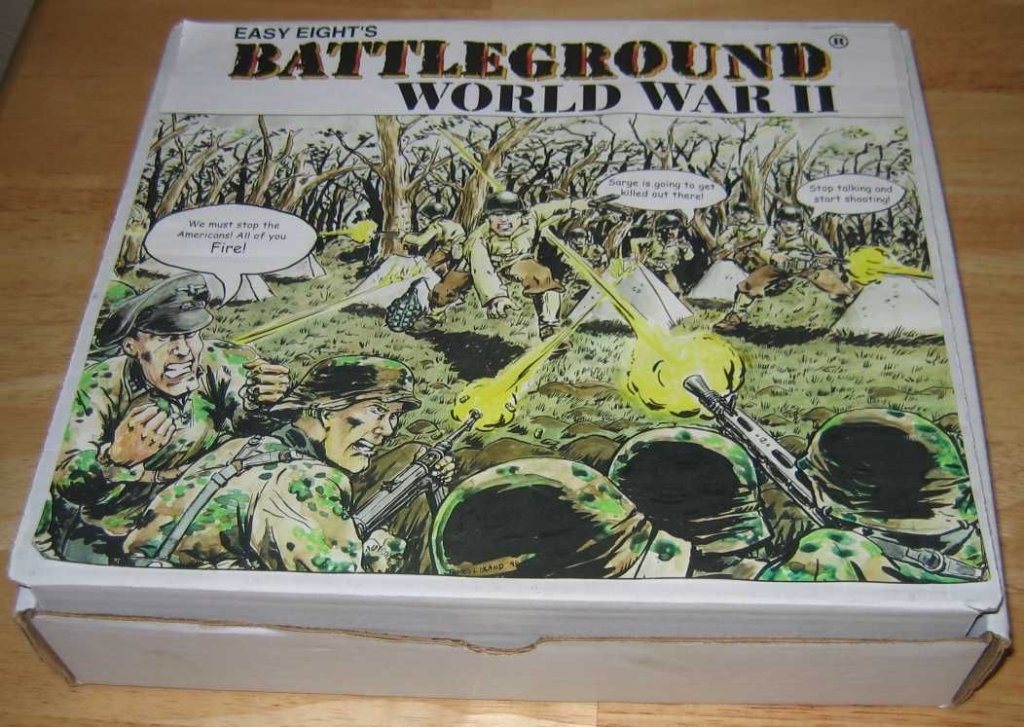 Battleground World War II board game cover