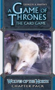 A Game of Thrones: The Card Game – Wolves of the North board game cover