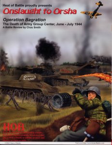 Onslaught to Orsha: Operation Bagration board game cover