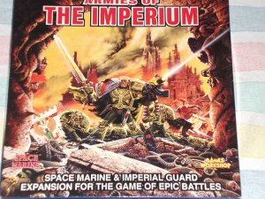 Armies of the Imperium board game cover