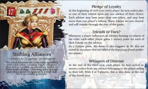 Kingsburg: Shifting Alliances board game cover