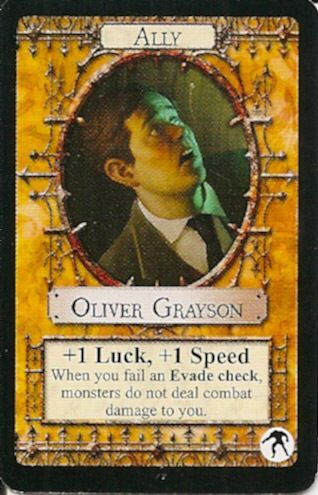 Arkham Horror: Oliver Grayson (Ally) board game cover