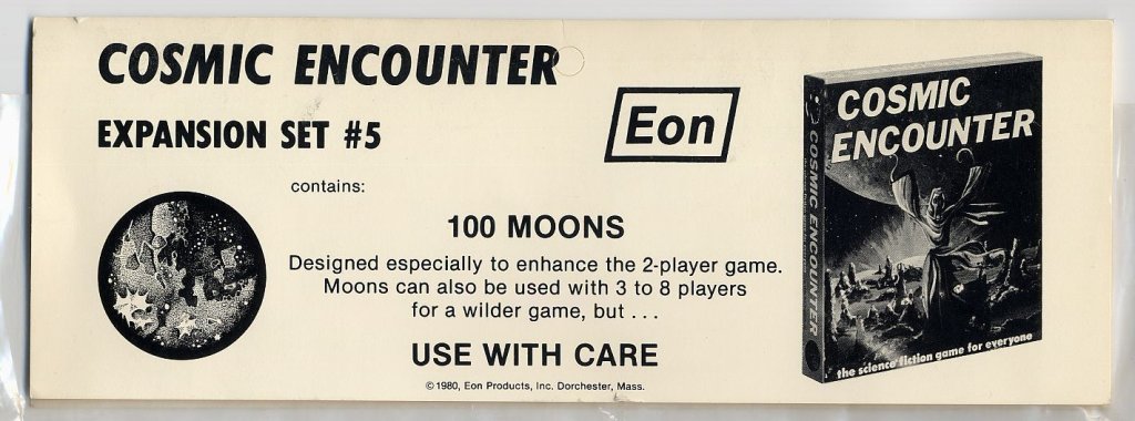Cosmic Encounter: Expansion Set #5 board game cover