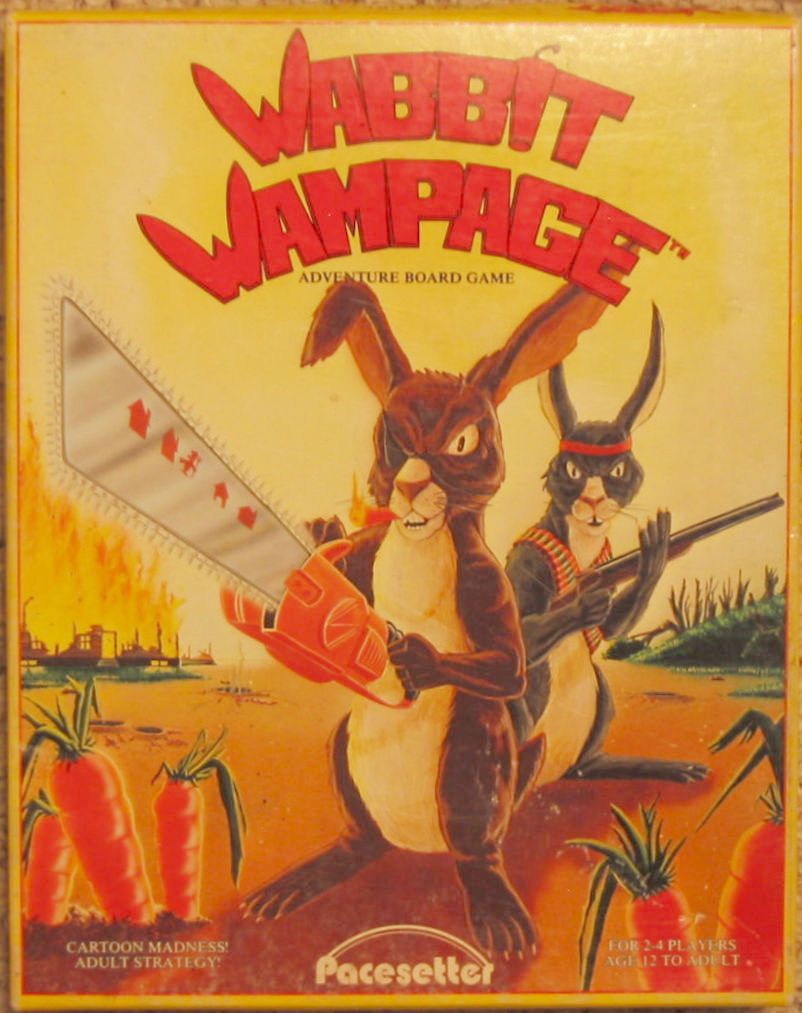 Wabbit Wampage board game cover