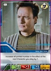 Star Trek Deck Building Game: Human Q Promo board game cover