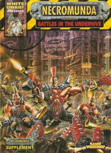 Necromunda: Battles in the Underhive board game cover