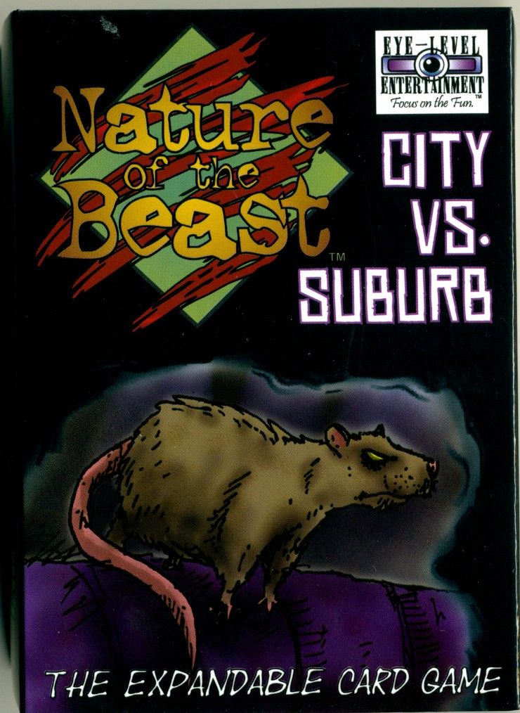 Nature of the Beast: City vs. Suburb board game cover