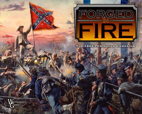Forged in Fire: The 1862 Peninsula Campaign board game cover