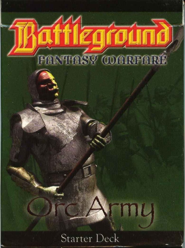 Battleground Fantasy Warfare: Orc Army board game cover