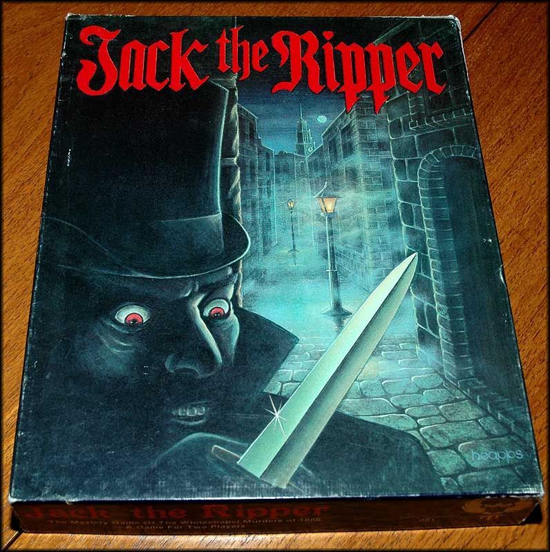 Jack The Ripper board game cover