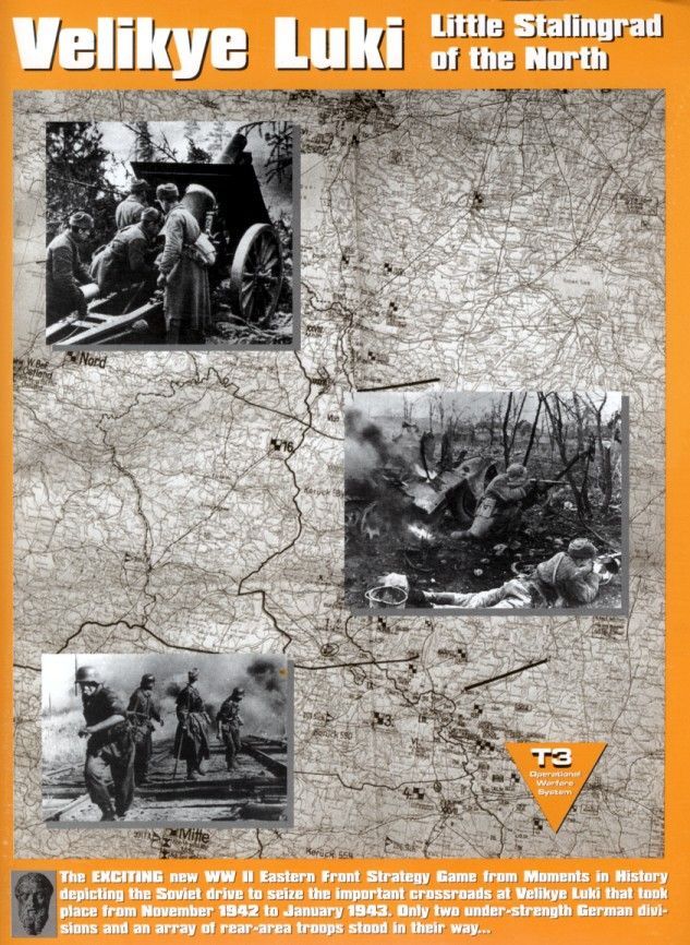 Velikye Luki: Little Stalingrad of the North board game cover