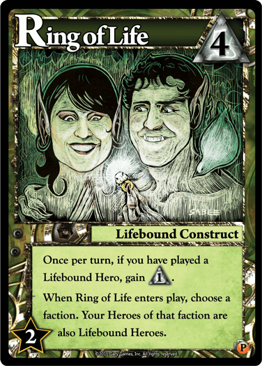 Ascension: Storm of Souls – Ring of Life Promo board game cover