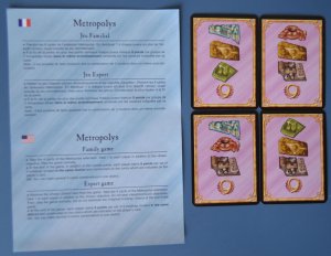 Metropolys: Extension Cards board game cover