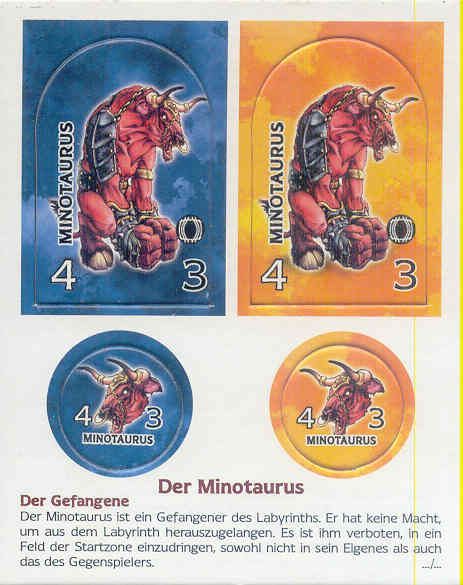 Dungeon Twister: Minotaur board game cover