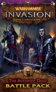Warhammer: Invasion – The Accursed Dead board game cover